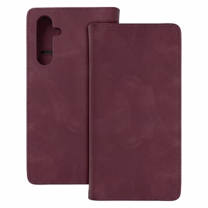 Smart Suede maciņš priekš Samsung Galaxy A54 5G, bordo