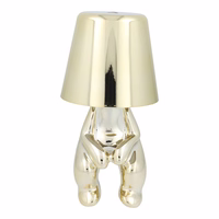 Galda lampa pie gultas GOLD MAN Art Deco sēdoša (versija 2) MLTL