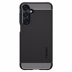 Spigen Rugged Armor viedtālruņa apvalks Samsung Galaxy A16 4G / 5G - melns