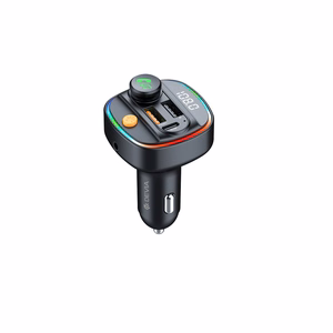 Devia raidītājs FM Smart Bluetooth MP3 automašīnas lādētājs PD 30W 1x USB-C 2x USB 3A melns