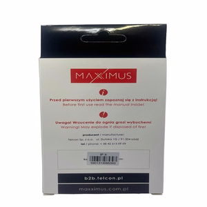 Baterija MAXXIMUS IPHONE X 2716mAh