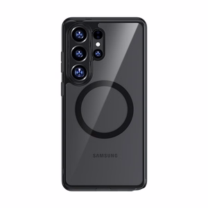 Benks Magnētiskais kristāla TPU rāmja korpuss (0050) priekš Samsung Galaxy S26 Ultra black