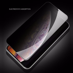 X-ONE Full Cover Extra Strong Privacy - iPhone 16 Pro Max/17 Pro Max (pilns līme) - rūdīts stikls 9H