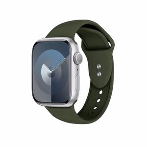 Crong Liquid  siksniņa Apple Watch 38 / 40 / 41 / 42 mm, zaļš