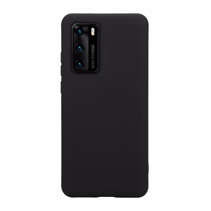 Crong Color Cover vāciņš ierīcei Huawei P40, melns