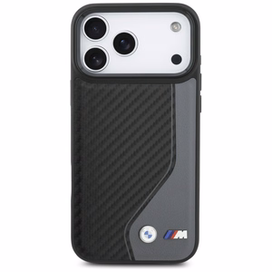 BMW M Carbon Logo MagSafe case for iPhone 17 Pro Max - graphite