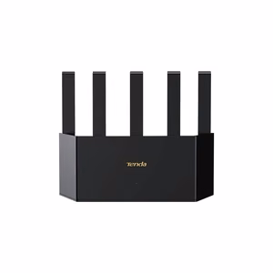 Tenda TX2L Pro bezvadu maršrutētājs Gigabit Ethernet divjoslu (2.4 GHz / 5 GHz) melns