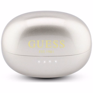 Bezvadu austiņas OWS Guess Metalic Finish Electropated Parts Classic Logo, zeltainas