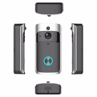 Wireless smart doorbell with camera and motion sensor Reach DB-1 melns