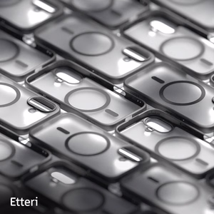 Etteri Matt Mag korpuss priekš iPhone 16 Plus 6,7" melns