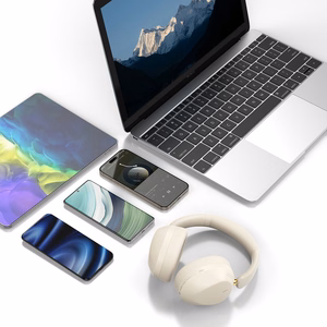 Беспроводные наушники Dudao X22 Max Bluetooth ANC накладные - бежевые