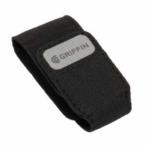 Griffin pie kurpju auklām stiprināms maciņš Fitbit, Misfit, Sony un Nike+ aktivitātes izsekotājiem, melns