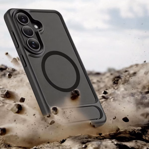 Tech-Protect MagRack MagSafe maciņš priekš Samsung Galaxy S26 Plus matēts melns