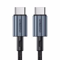 Choetech XCC-1014 USB-C / USB-C PD 60W kabelis - pelēks