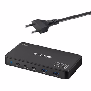 Uzlādes stacija Blitzwolf BW-i100 5‑in‑1 120W