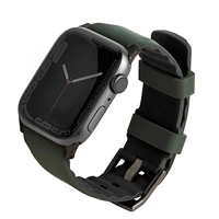 Uniq Linus siksniņa Apple Watch 1/2/3/4/5/6/7/8/SE/SE2/Ultra 42/44/45/49mm - zaļš