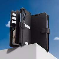 Spigen viedtālruņa apvalks Samsung Galaxy S25+ - melns (m)