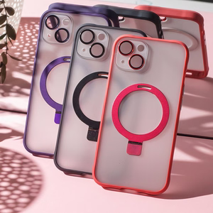 Mag Ring korpuss iPhone 15 Pro Max 6,7" purpursarkans
