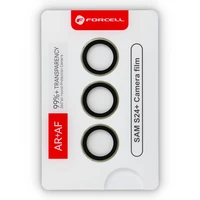 Forcell Premium rūdīts kameras lēcas stikls – Samsung Galaxy S24 Plus dzeltenas krāsas