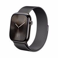 Crong Milano Steel - Stainless Steel siksniņa Apple Watch 44/45/46/49 mm (Graphite)
