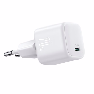Joyroom JR-TCG08 GaN 20W Power Delivery sienas lādētājs - balts