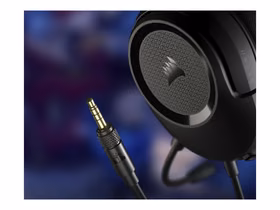 CORSAIR HS35 v2 spēļu austiņas melnas