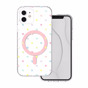 Bubble Dots Mag maciņš, paredzēts iPhone 11, balts