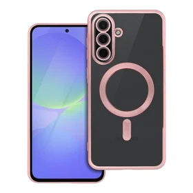 ELECTRO MAG COVER viedtālruņa apvalks saderīgs ar Magnētisko MagSafe SAMSUNG A36 rozā zelts