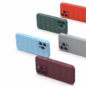 Magic Shield viedtālruņa apvalks iPhone 13 Pro elastīgs bruņu gaiši zilas krāsas vāks