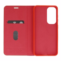 Wonder Frame Viedtālruņa apvalks Samsung Galaxy S25 Edge sarkans