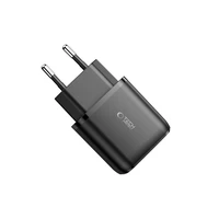Tech-Protect C20W lādētājs USB-C PD 20W / USB-A QC 3.0 - melns