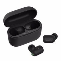 Savio TWS-09 IPX5 headphones/headset Wireless In-ear Music Bluetooth melns