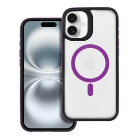 Viedtālruņa apvalks NEO IPHONE 16 Plus, savietojams ar MagSafe, violets