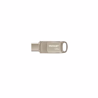 Patriot Memory Tab T560 128GB USB zibatmiņa dubults USB 120MB/s (PS128GT560DS5D) sudraba