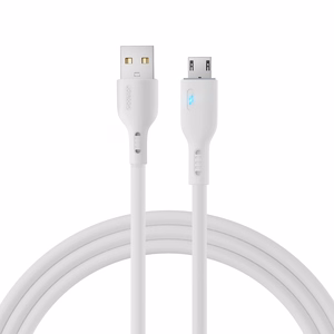 Joyroom Premium Series A13 USB-A / micro USB 2.4A 2 m kabelis - balts