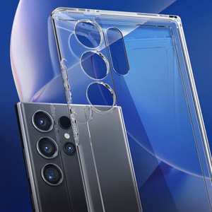 Spigen Ultra Hybrid viedtālruņa apvalks Samsung Galaxy S24 Ultra - caurspīdīgs