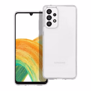 Caurspīdīgs viedtālruņa apvalks 2 mm SAMSUNG A33 5G (kameras aizsardzība) caurspīdīgs