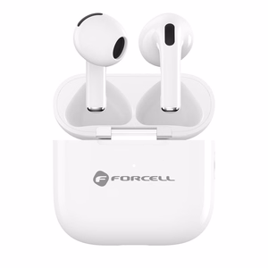 Forcell Core TWS bezvadu austiņas – baltas