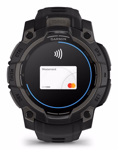 Garmin Instinct 3 AMOLED viedpulkstenis melns