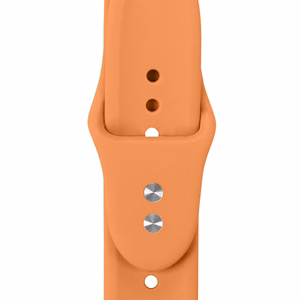 Crong Liquid Apple Watch siksniņa, 38/40/41/42 mm, oranža