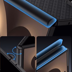 Benks Magnetic Armor Grid Pro Grand Combo maciņš Samsung Galaxy Z Fold 8, melns (C.K.FL.SA.BK.C060)