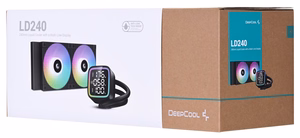 DeepCool LD240 procesora „viss vienā“ šķidruma dzesētājs 12 cm melns 1 gab.