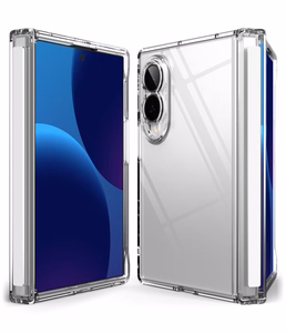 Ringke Fusion Flap vāciņš modelim Samsung Galaxy Z Fold 8 – caurspīdīgs