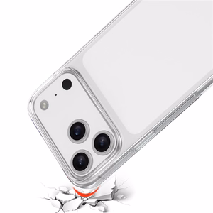 Caurspīdīgs TPU vāciņš iPhone 18 Pro Max / 17 Pro Max ar aizsardzību pret pirkstu nospiedumiem