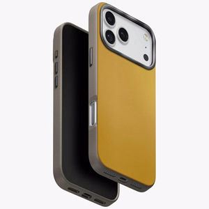 Uniq Lyden DS Viedtālruņa apvalks iPhone 17 Pro Max Magnētiskā uzlāde - Dzeltens-Pelēks