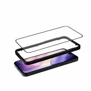 Crong 3D Armor Glass rūdīta stikla ekrāna aizsargs iPhone 17 ar uzstādīšanas rāmi