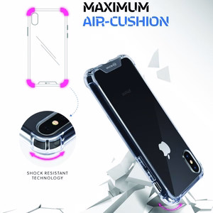 ROAR viedtālruņa apvalks ARMOR JELLY PIEMĒROTS iPhone 17 Pro - caurspīdīgs
