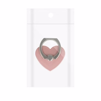 Gredzena turētājs HEART - rozā