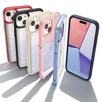 Spigen Crystal Hybrid viedtālruņa apvalks iPhone 15 Plus - caurspīdīgs