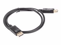Lanberg DisplayPort kabelis 1m melns